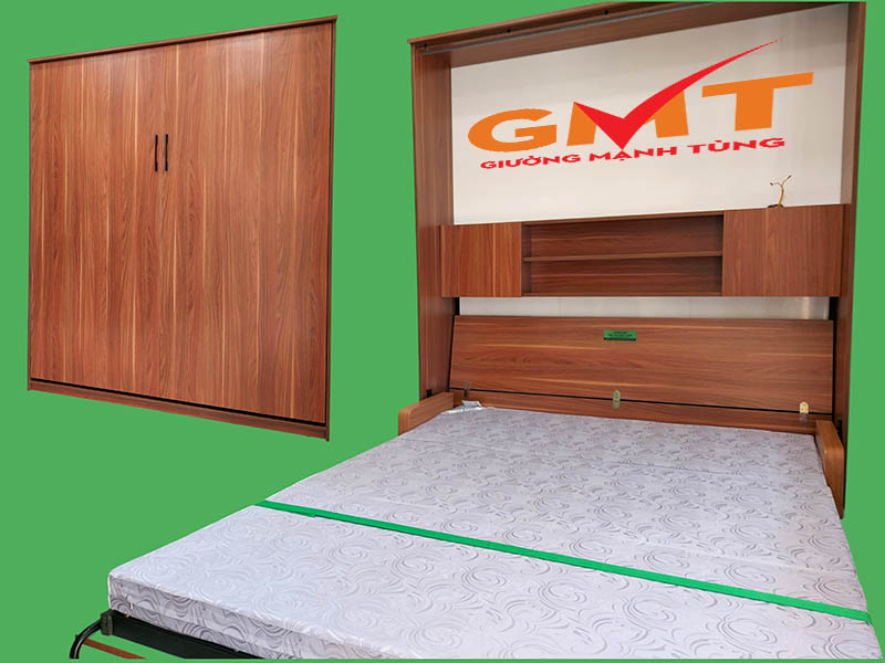 🛏️ Giường 1m6 cho phòng ngủ nhỏ 3 Giường 1m6 cho phòng ngủ nhỏ dạng gấp thông minh thiết kế tủ gọn gàng hiện đại
